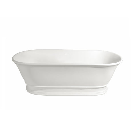 Turner Hastings Cambridge 156 Titan Cast Bath Solid Surface Gloss White CA1560TCB-GW