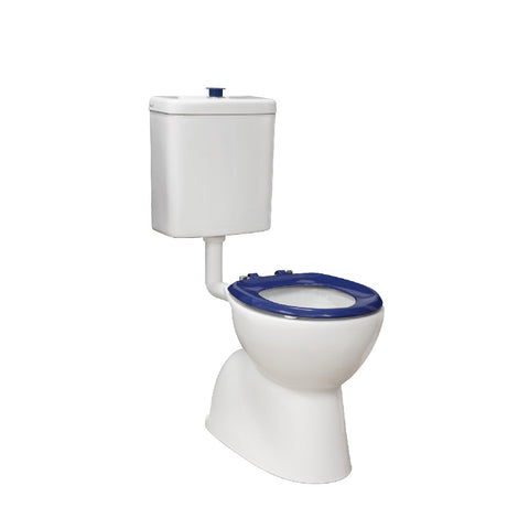 Fienza Stella Care Adjustable Link Toilet Blue Seat K001D