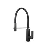 Aquaperla Kitchen Square Sink Mixer with Pull Out Matte Black OX1032.KM (4665630621756)
