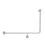 Fienza Care Grab Rail 90 Accessible Left Hand Stainless Steel GRAB9660L