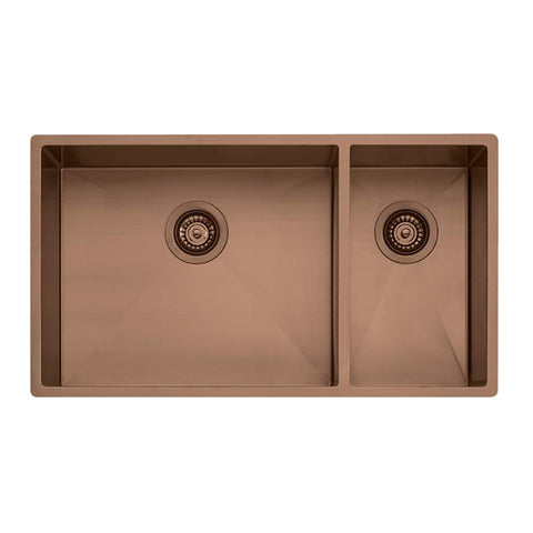 Oliveri Spectra 790x445mm Sink 1 & 1/2 Bowl Copper SB35CU