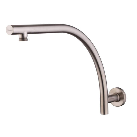 Oliveri Rome Shower Arm Round Brushed Nickel RO0008BN (4646981599292)