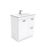 Fienza Dolce 750mm Vanity with Kicker (Left Hand Draws) White TCL75NKWL (4488980299836)