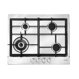 Artusi Cooktop 60cm 4 Burner Gas W/ Flame Failure Stainless Steel AGH65X (4615427227708)