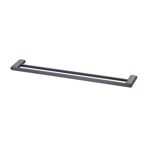 Oliveri Madrid Towel Rail Double 800mm Matte Black MA824EC3MB (4646978814012)