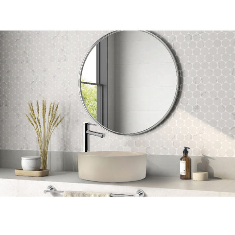 Johnson Suisse Venezia Round Basin Sand (Includes Pop Down Waste) JBSV039S.PW7