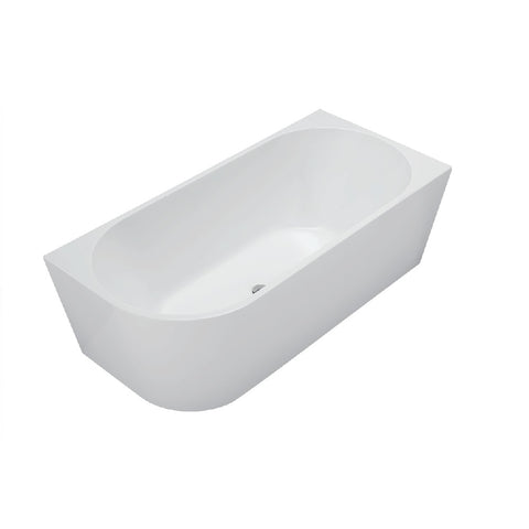 Fienza Isabella 1500mm LeftHand Acrylic Corner Bath White FR671500L (4597287977020)