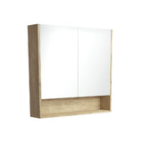 Fienza Mirror Cabinet 900mm with Undershelf Scandi Oak PSC900SS (4689840341052)