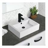 Fienza Above Counter Basin Modena 1th White Gloss RB07N