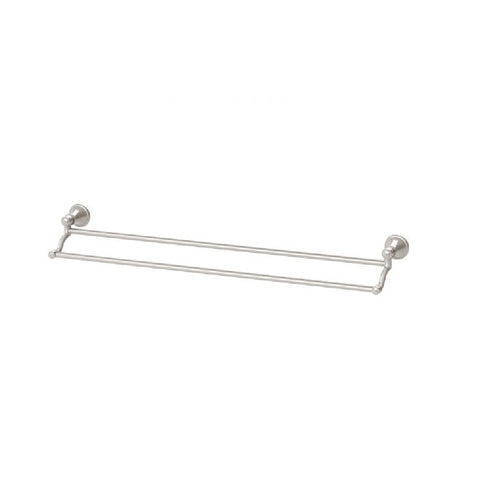 Phoenix Nostalgia Double Towel Rail 760mm Brushed Nickel NS811-40 (4659229294652)