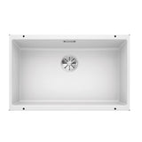 Blanco Sink Single Bowl 700mm Undermount White SUBLINE700UWK5 526870