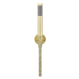 Meir Round Hand Shower on Fixed Bracket Tiger Bronze MZ08-R-PVDBB