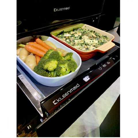 Kleenmaid Warmer Drawer Krystal Multifunction Black Culinary CDK15630