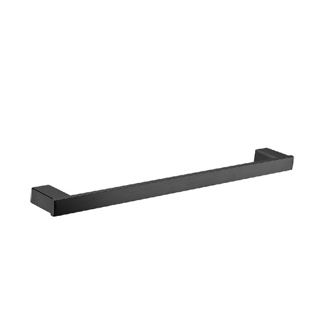 Fienza Koko Single Towel Rail 810mm Matte Black 85001810 (4597287518268)