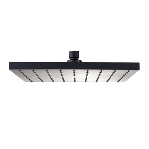 Oliveri Monaco Shower Rose Square Matte Black MO29301MB (4646981664828)