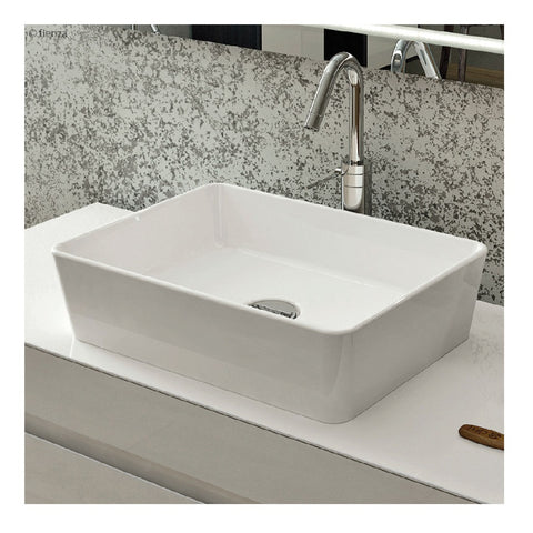 Fienza Above Counter Basin RAK Moon Rectangular 606200W