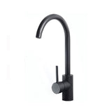 Artusi Fixed Gooseneck Mixer Tap Black ASM101B (4615428210748)