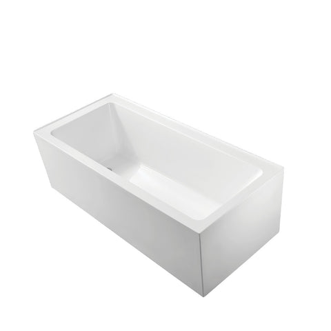 Fienza Sentor Acrylic Bath 1500mm Right Hand Corner White FR021500R (4597285486652)