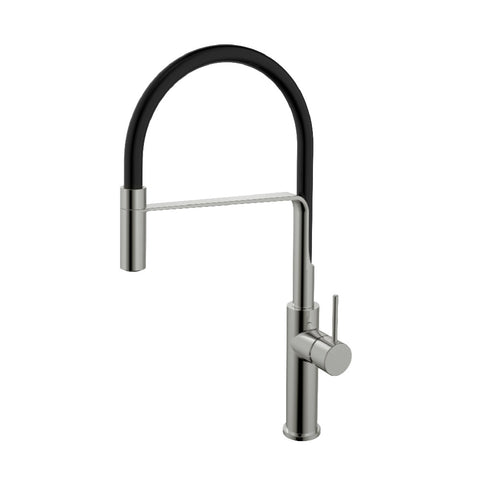 P&P Hali Sink Mixer Pull Out Multi Function Brushed Nickel HYB88-103BN (4656182558780)