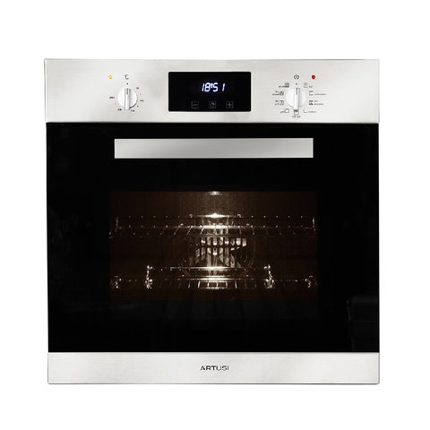 Artusi Oven 60cm 9 Function Built In W/ Touch Control Stainless Steel AO651X (4615429161020)