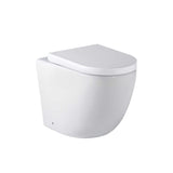 Seima Arko Toilet Pan to Floor Deluxe Seat Rimless White 191764 (4661499756604)