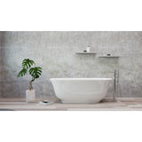 Belbagno Baden 1500mm Freestanding Bath Acrylic White BB2572