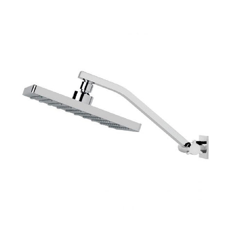 Phoenix Lexi Universal Shower Arm & 200mm Square Rose Chrome LE5101-00