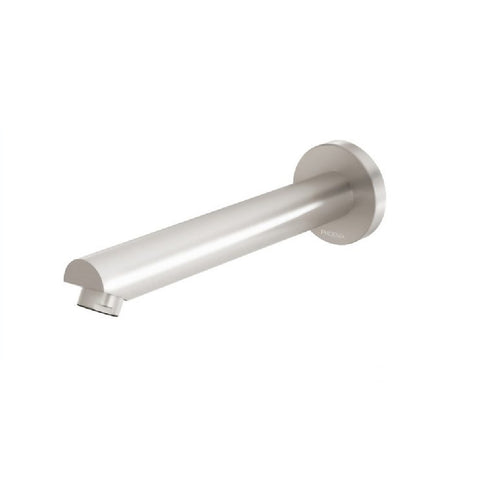 Phoenix Pina Wall Bath / Basin Outlet 180mm Brushed Nickel 153-7620-40 (4659229982780)