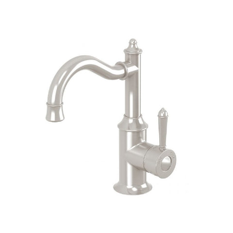 Phoenix Nostalgia Basin Mixer 160mm Shepherds Crook Brushed Nickel NS748-40 (4659228901436)