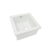 1901 Lab Sink 2 330x330x180mm White AB0700W (4641024507964)