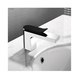 Fienza Lincoln Basin Mixer Chrome/ Matte Black 224103B