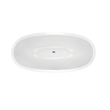 Decina Sheraton Freestanding Bath 1600mm White SH1600W