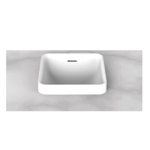 ADP Sava Square Basin White Matte TOPSSAV3232WM