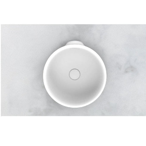 ADP Luka Round Basin White Gloss TOPSLUK320WG