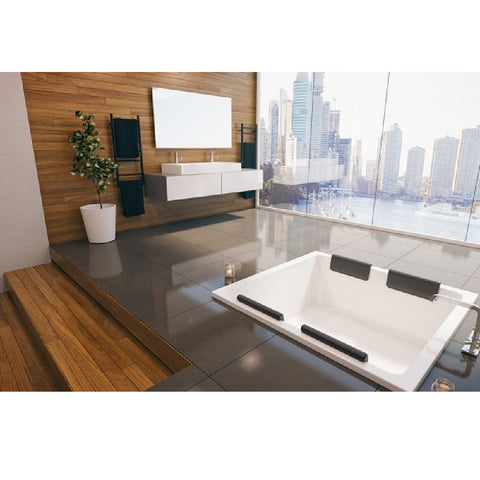 Decina Venice 1400mm Island Bath White VE1400W