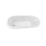 Decina Uno 1700mm Island Bath White UN1700W