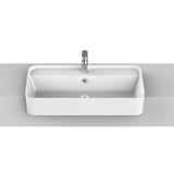 ADP Miya 750 Semi Recessed Basin White Gloss TOPSMISR75WG