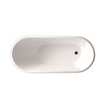 Decina Marcella Freestanding Bath 1700mm White ME1700W