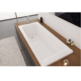 Decina Novara 1525mm Bath White NT1525W