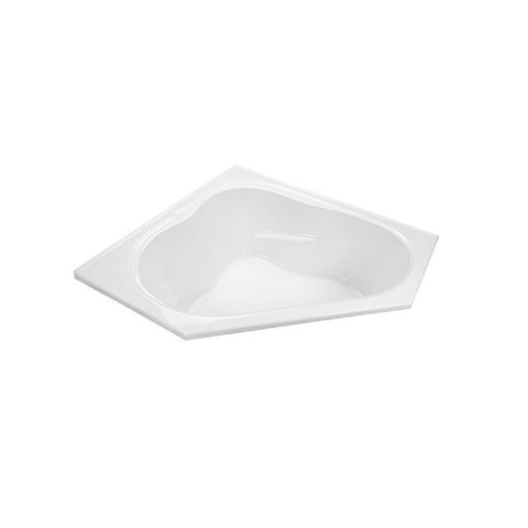 Decina Positano 1490mm Corner Bath White PO1500W