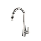 P&P Otus Lux Sink Mixer with Pull Out Spray Brushed Nickel PC1017SB-BN