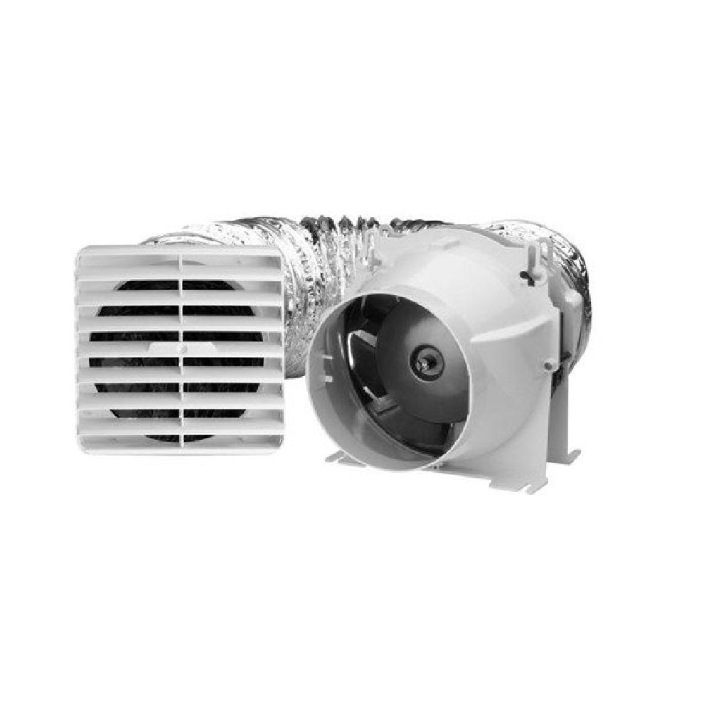 IXL Ventilation Ventair Inline Exhaust System White 10380