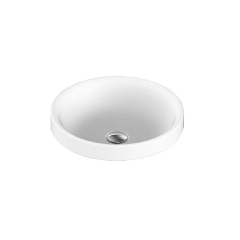 ADP Respect Semi Inset Basin Gloss White TOPTRES400-G