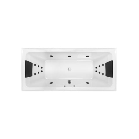 Decina San Diego 1790mm Dolce Vita Spa Bath 18 Jet White SD1790DVSPAWC