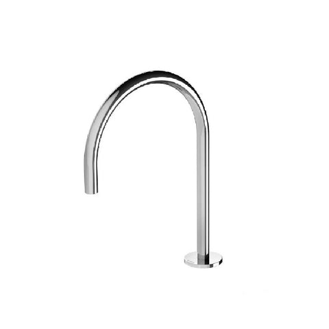Phoenix Vivid Slimline Hob Sink Outlet 220mm Gooseneck Chrome VS0720-00