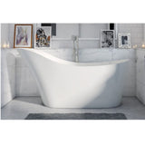 Decina Marcella Freestanding Bath 1700mm White ME1700W