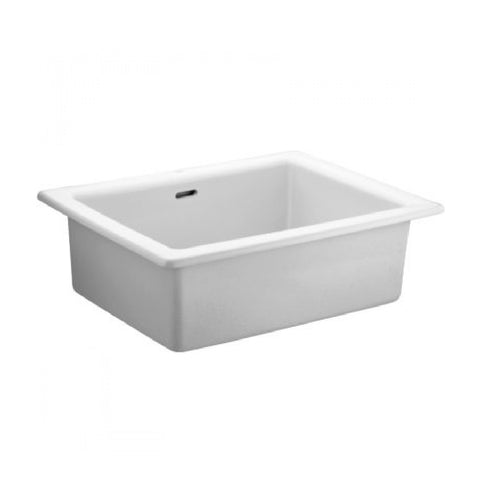 Cotto Utility Large Ceramic White Sink 620 x 480mm C5241.PW2