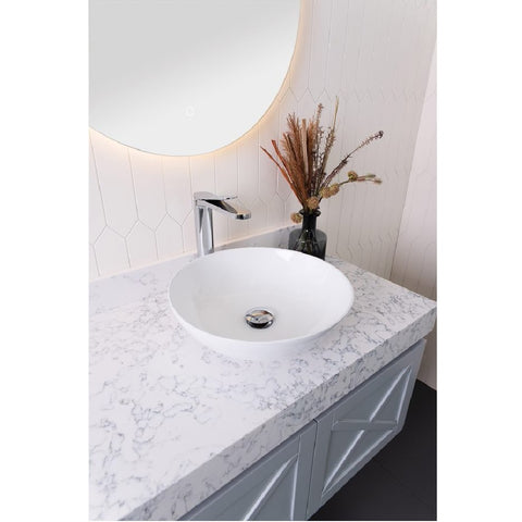 ADP Circuit Above Counter Basin Gloss White TOPCCIR400GW