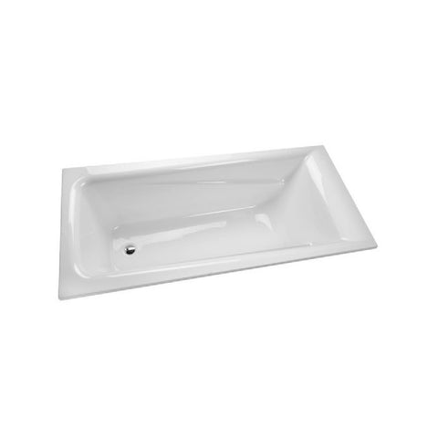 Decina Novara 1665mm Bath White NT1665W