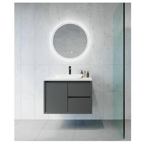 Remer Sphere Mirror Demister LED 800x800mm S80D